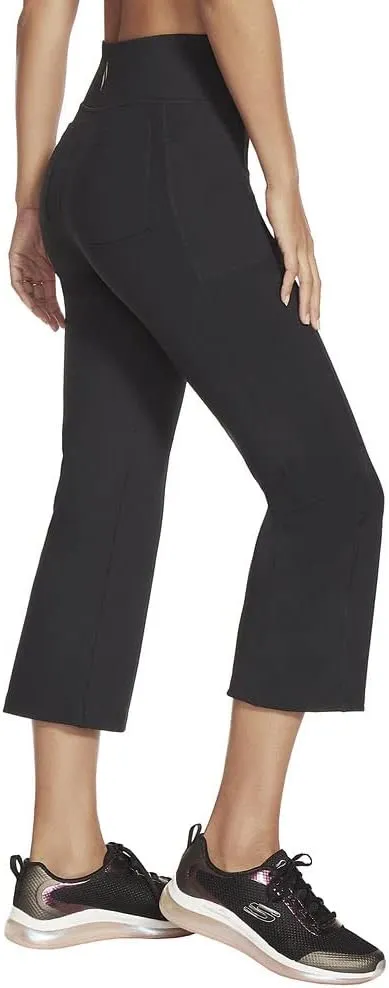 Skechers Women's Go Walk High Waisted Crop Pant
