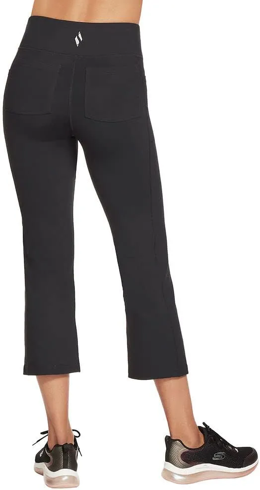 Skechers Women's Go Walk High Waisted Crop Pant