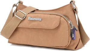 Small Crossbody Bags for Women Shoulder Purses Waterproof Nylon Travel Casual Daypack