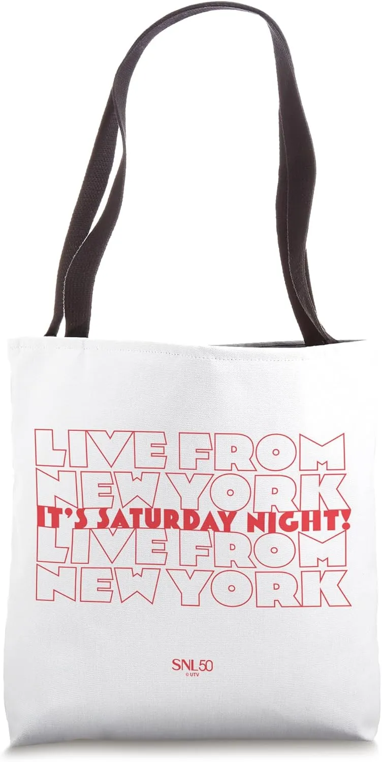 SNL Live From New York It’s Saturday Night! Tote Bag