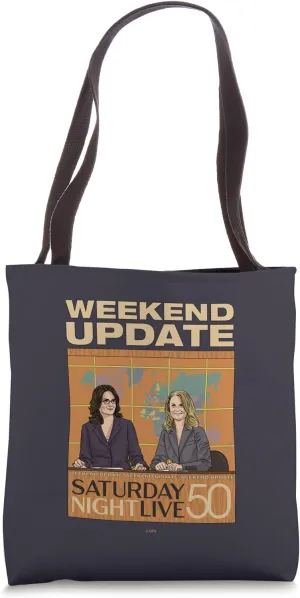 SNL Weekend Update Tina and Amy Tote Bag