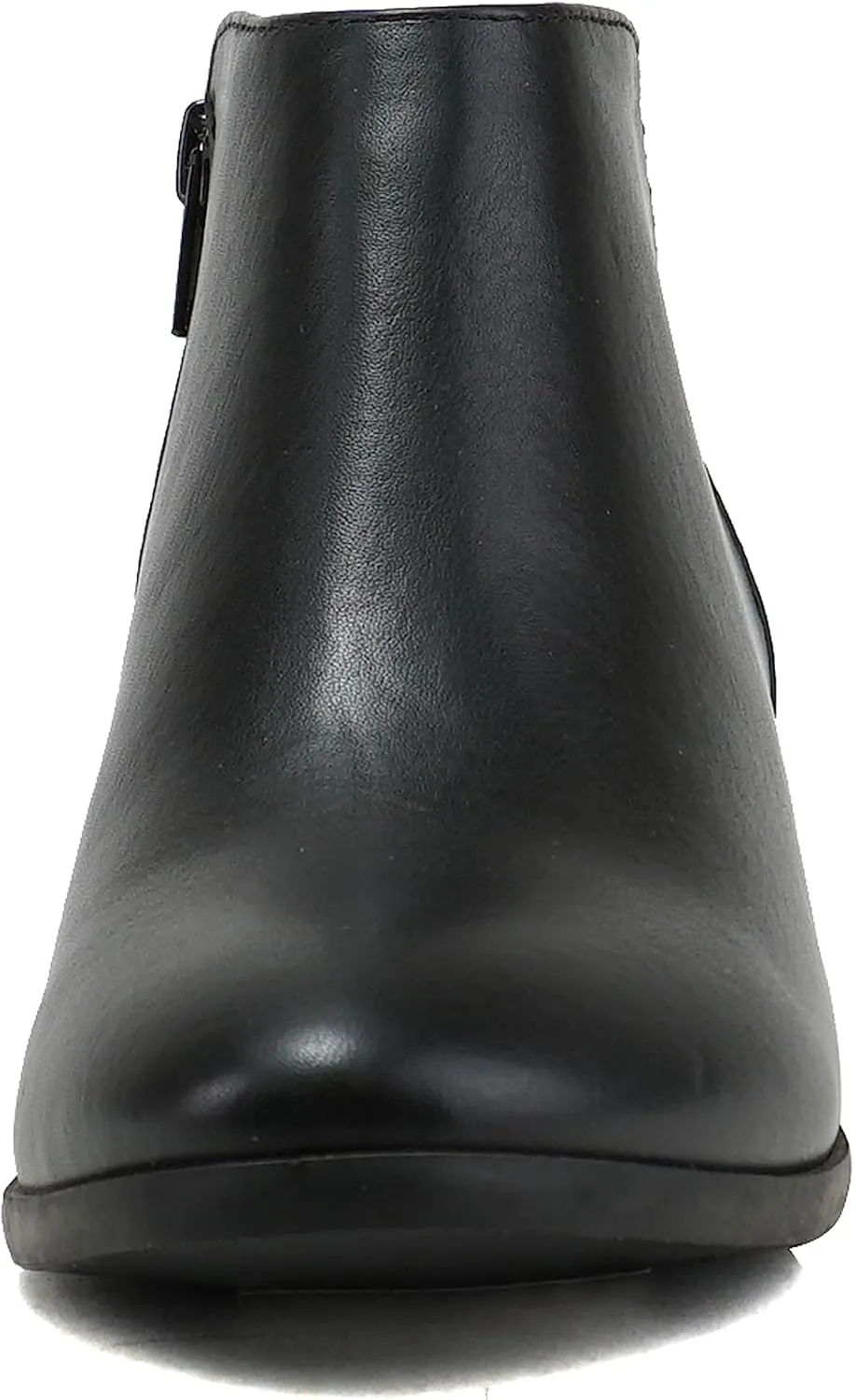 Soda Mug - Western Inspired Bootie w/Zipper and Chucky Low Stacked Heels
