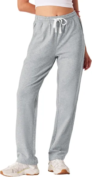 SPECIALMAGIC Women Yoga Sweatpants Pajama Wide Leg Cotton Drawstring Lounge Pants Leisure