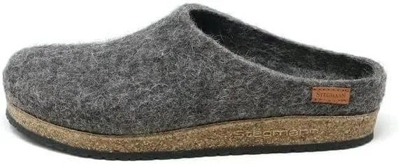 Stegmann Womens Eco Clog - Sustainable Wool with Cork Sole