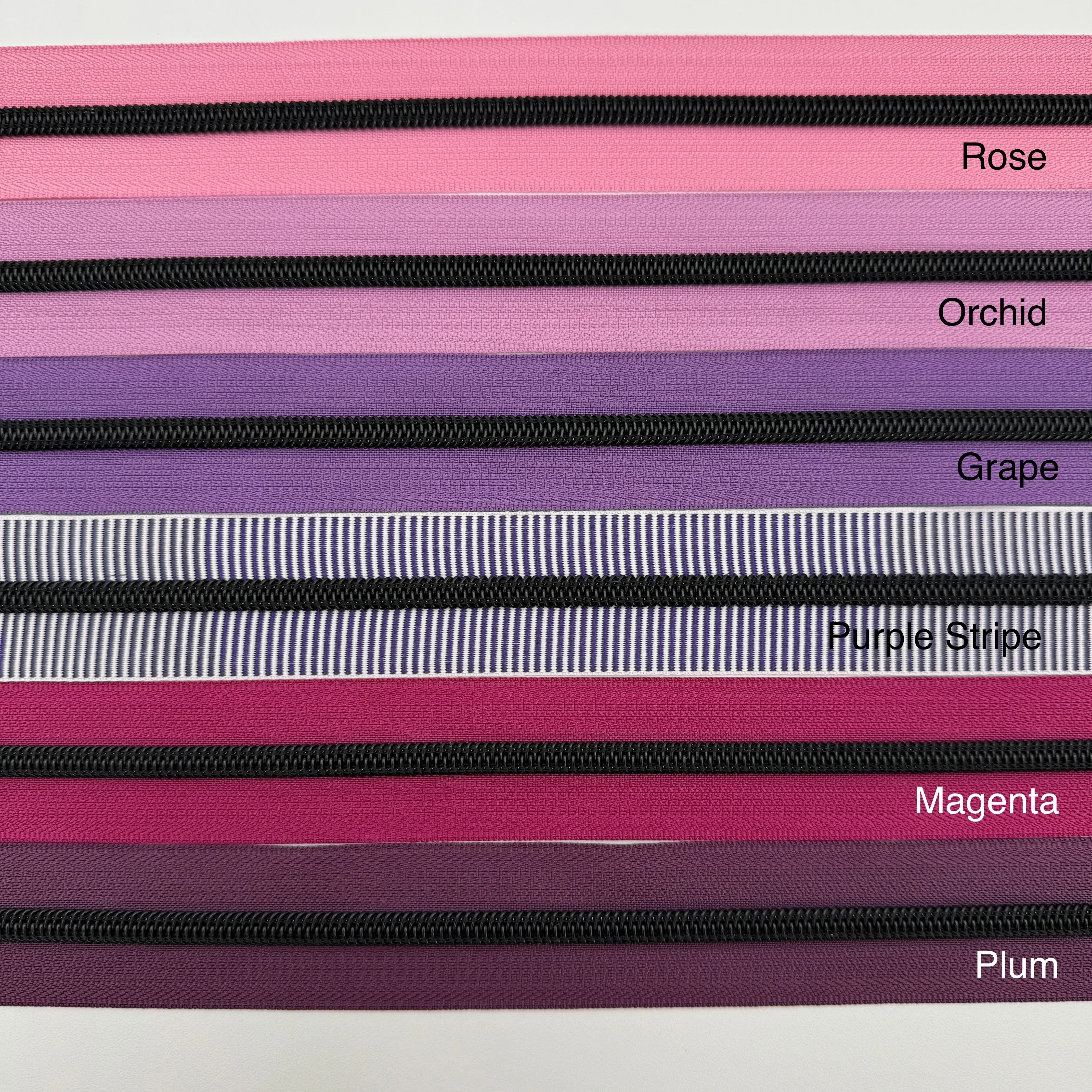 Stripe Purple matte black