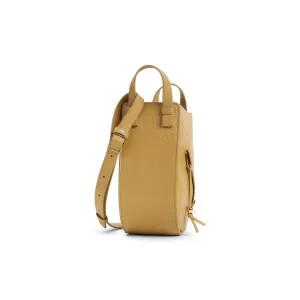 Structured Calf Leather Shoulder Bag