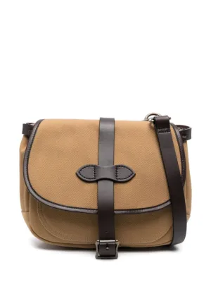 Structured Flap Closure Shoulder Bag
