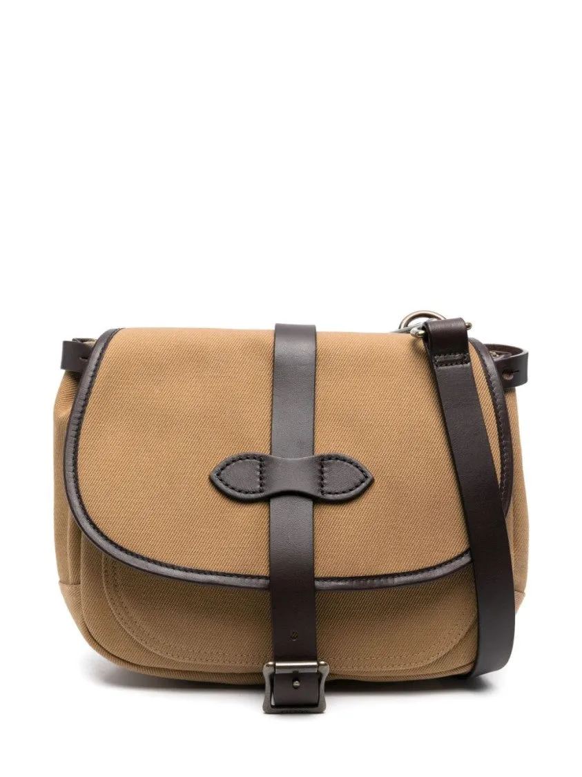 Structured Flap Closure Shoulder Bag