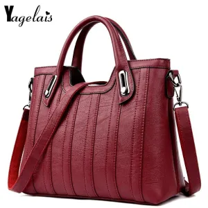 Style Women Totes Leather Ladies Clutch Single Shoulder Bags