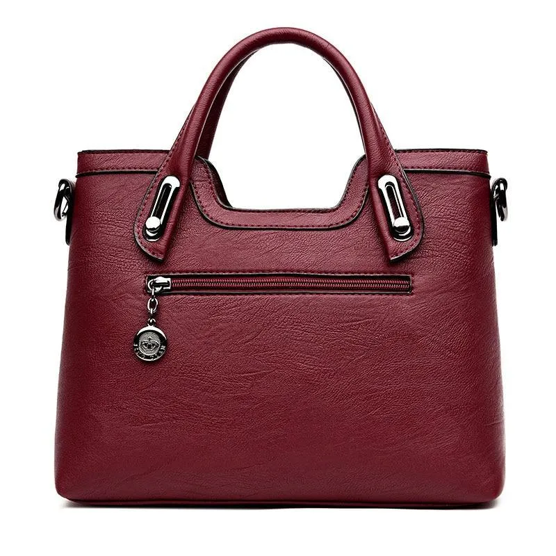 Style Women Totes Leather Ladies Clutch Single Shoulder Bags