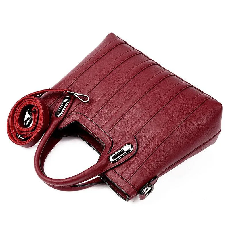 Style Women Totes Leather Ladies Clutch Single Shoulder Bags