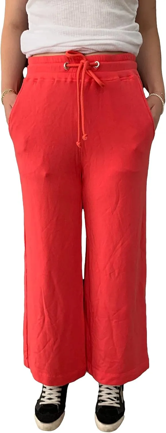 SUNDRY Cropped Flare Sweatpant