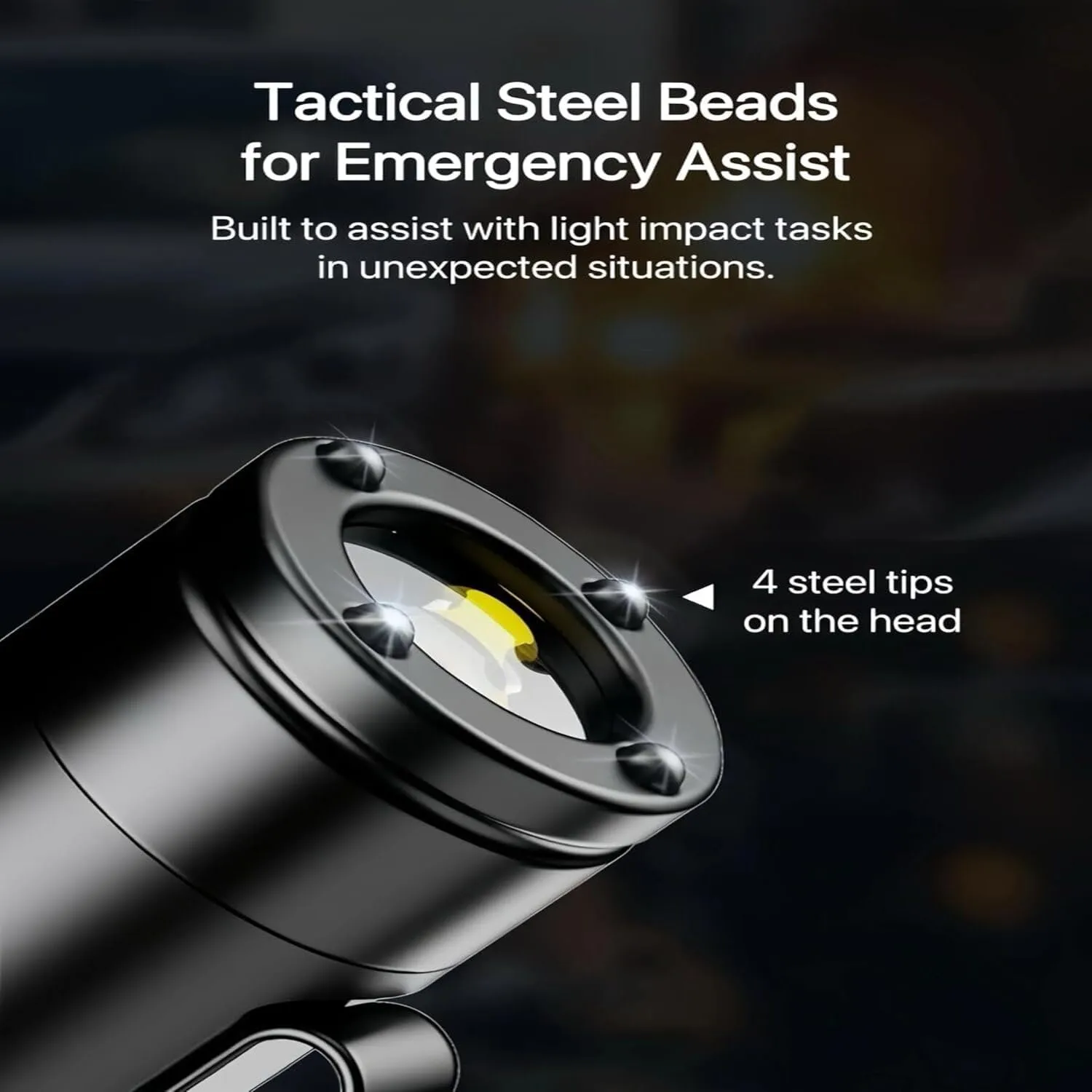 Taclite Mini - The Ultimate Everyday Micro Tool, 2025 New 800 Lumens Magnetic Led Rechargeable Flashlight with Hat Clip, Waterproof, 3 Brightness for Camping, Emergency Black   Silver