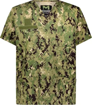 Tactical Ripstop Scrubs Top - for Nurses, Military and EMS