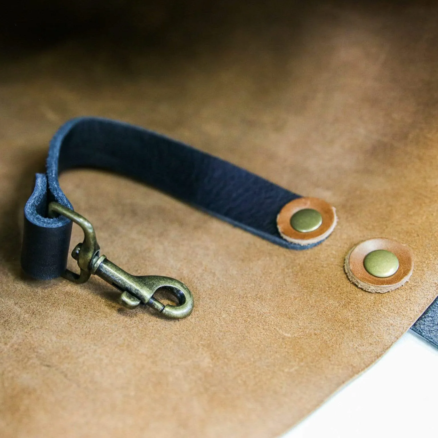 Tan Pull Up Leather Crossbody