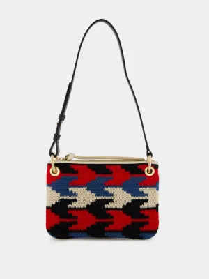 Tasca Arrow-Patterned Red Bag