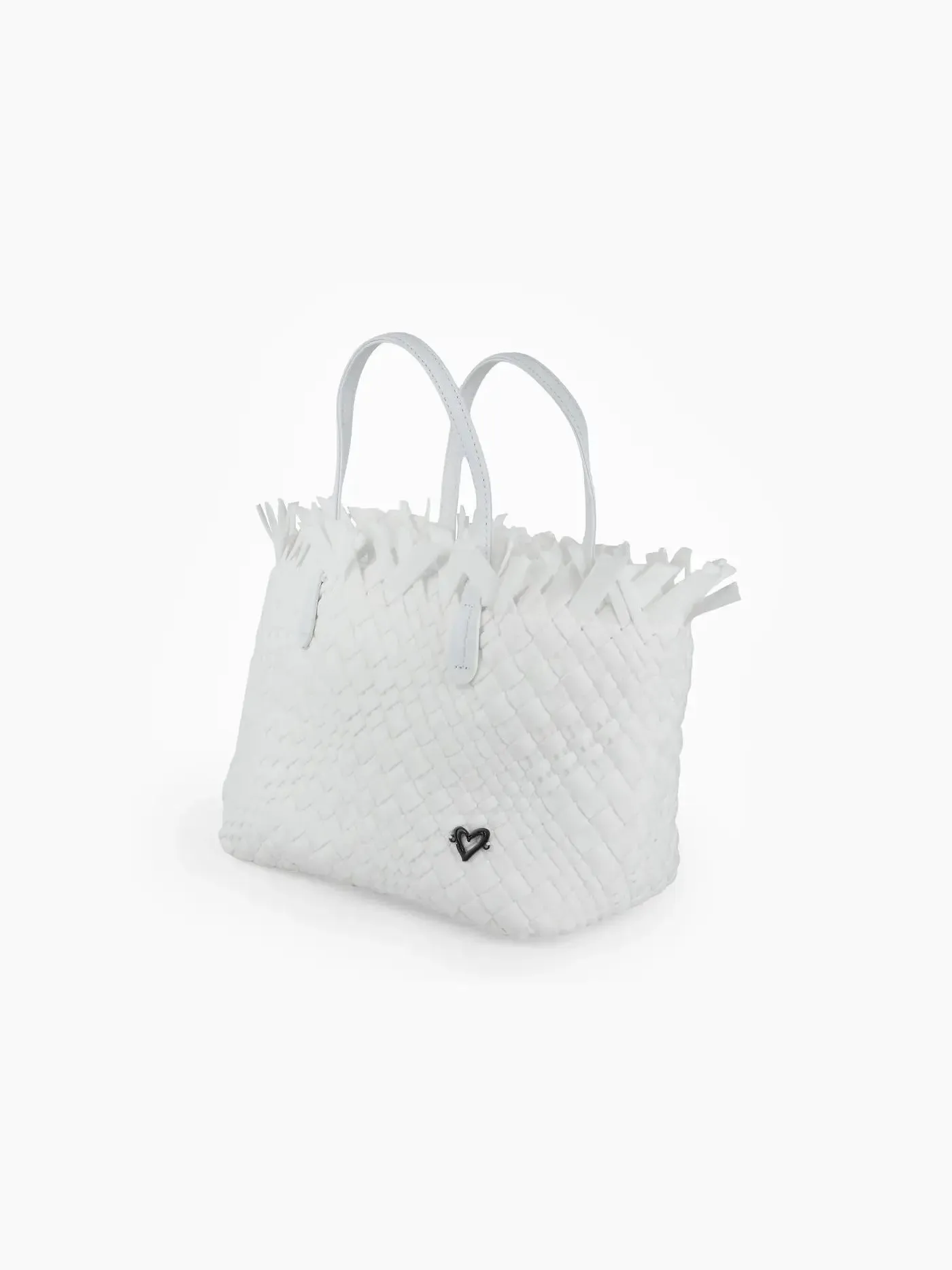 Taunton Small Fringe Top Woven Tote