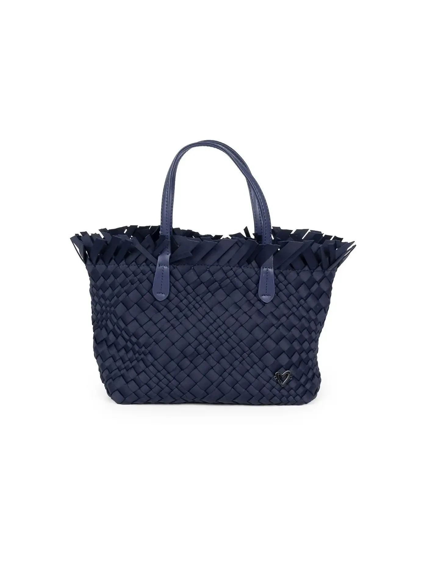 Taunton Small Fringe Top Woven Tote