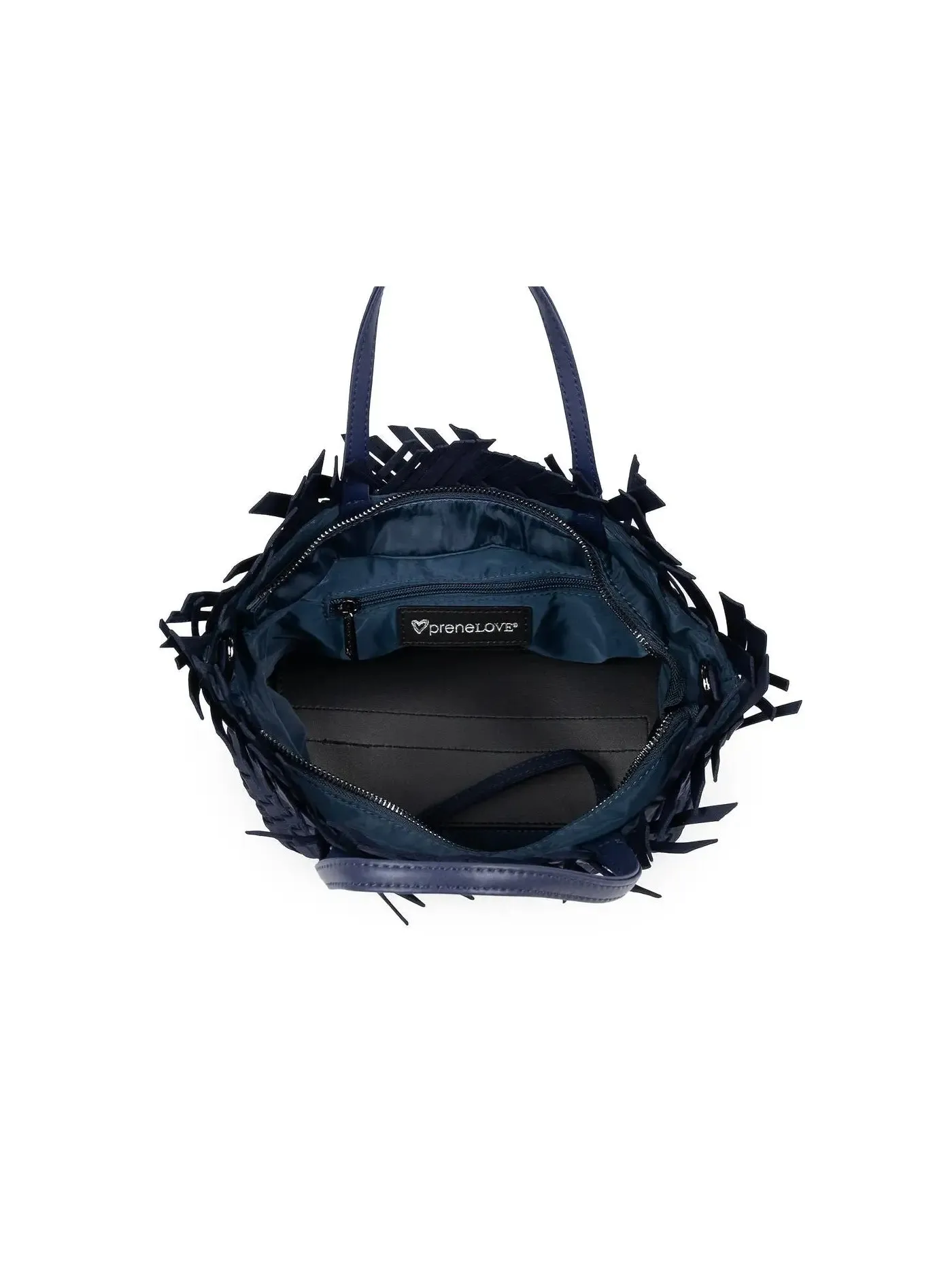 Taunton Small Fringe Top Woven Tote