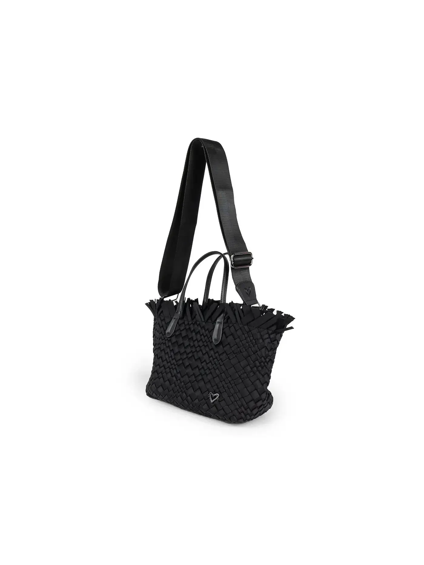 Taunton Small Fringe Top Woven Tote
