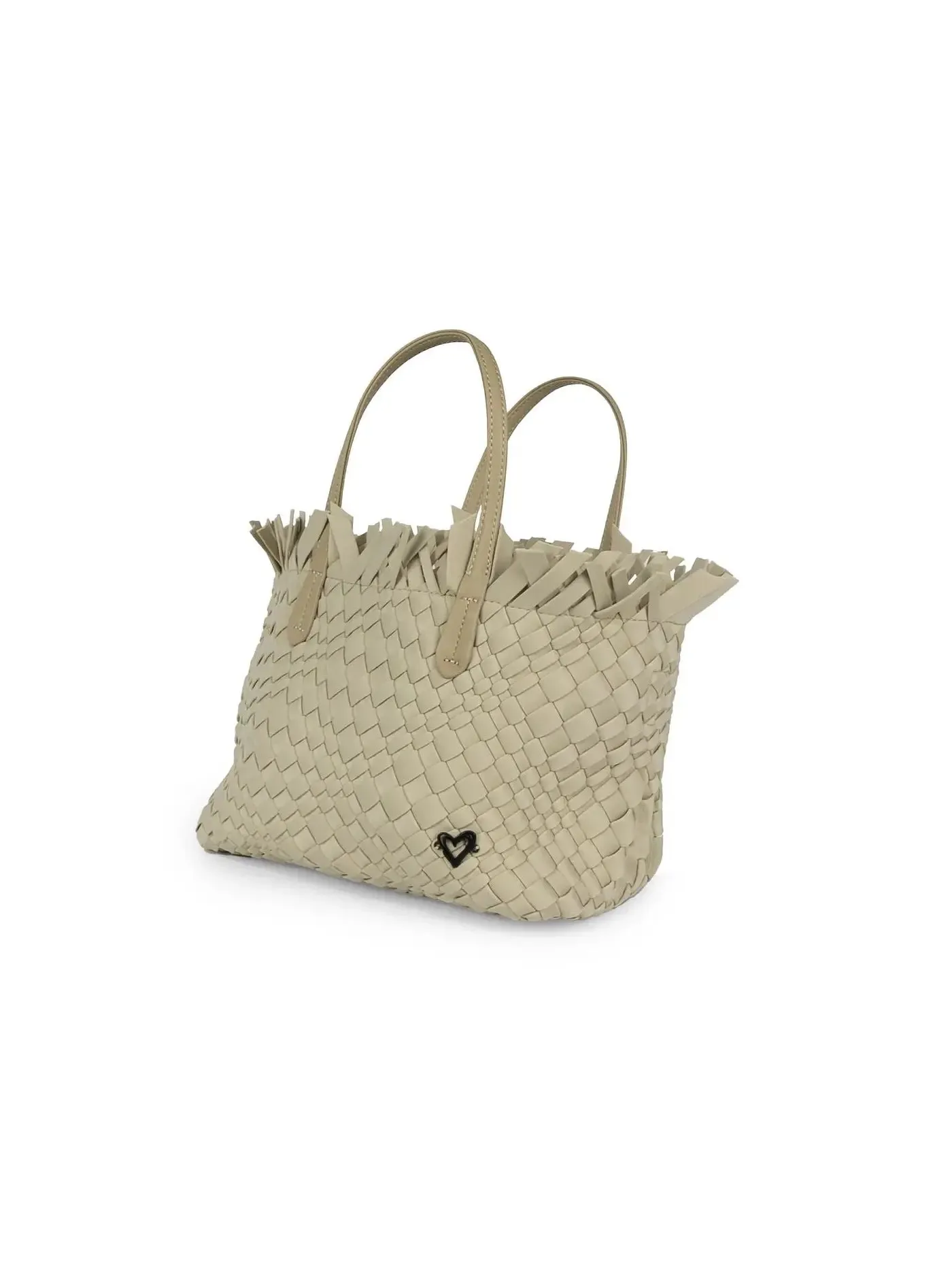 Taunton Small Fringe Top Woven Tote