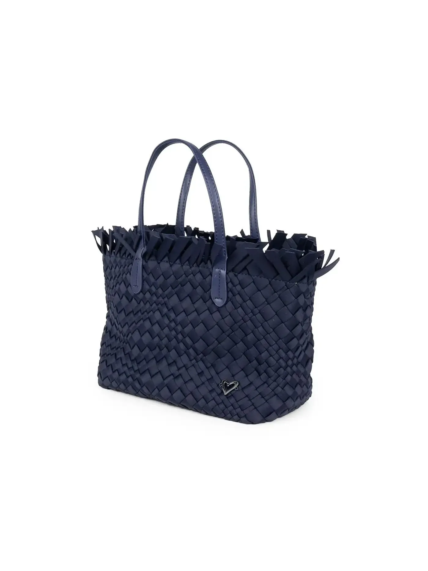 Taunton Small Fringe Top Woven Tote
