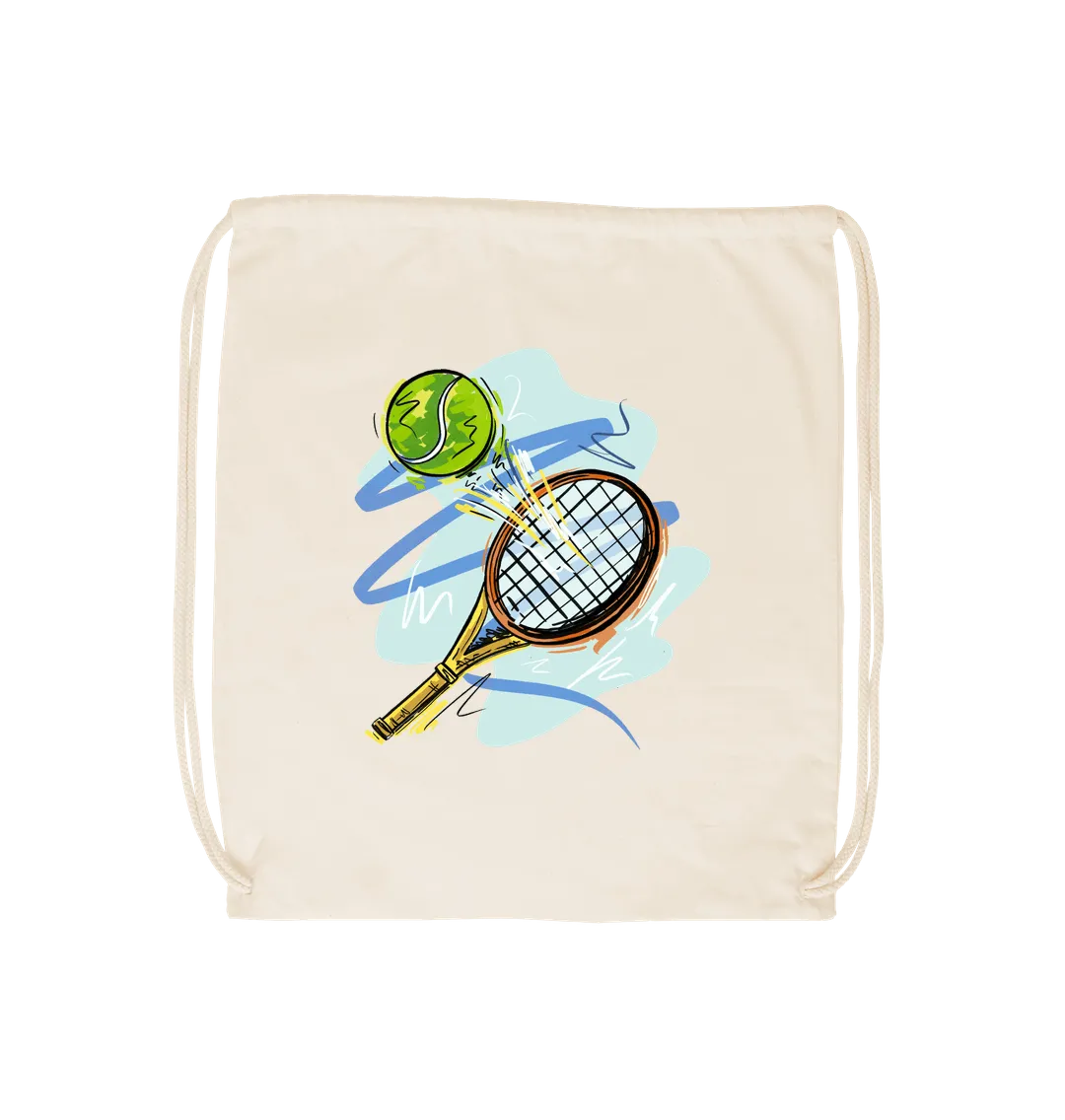 Tennis Drawstring Bag