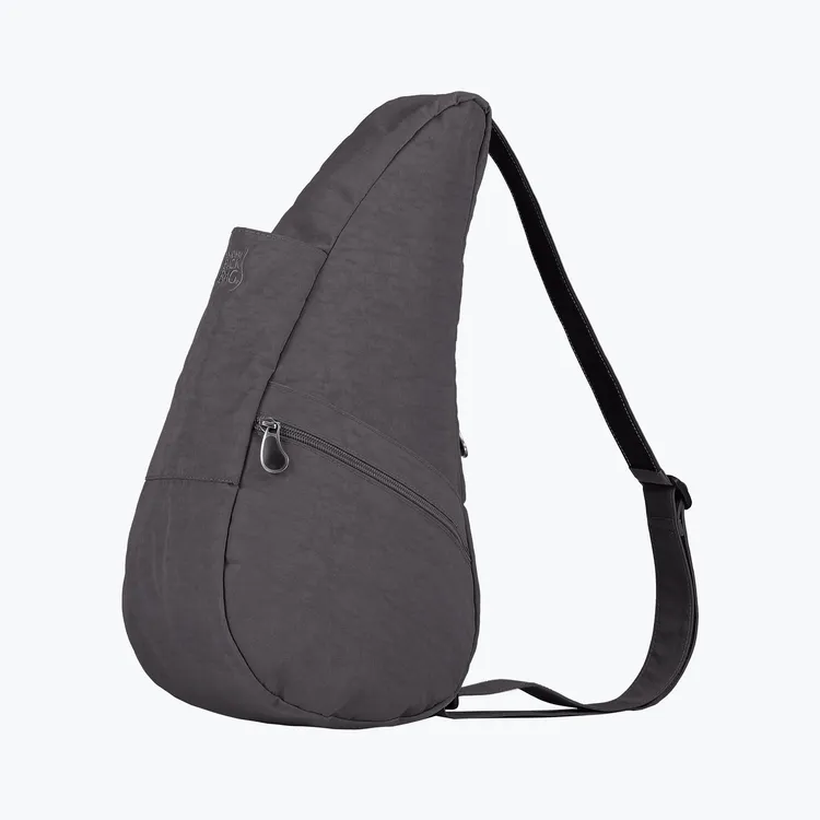 Textured Nylon Graphite - Small Bag