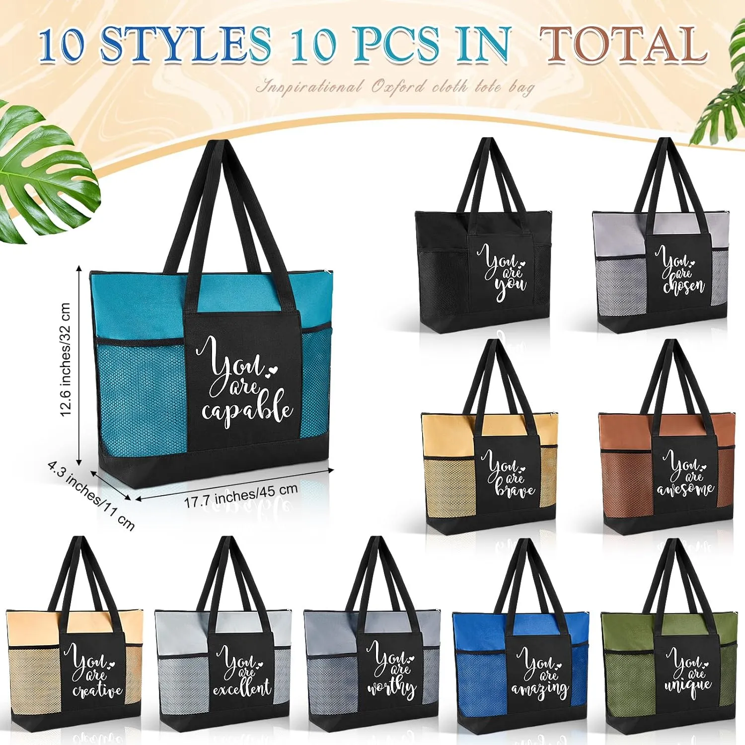 Thank You Tote Bags Bulk Employee Appreciation Gifts for Women Nurse Teacher Team Group