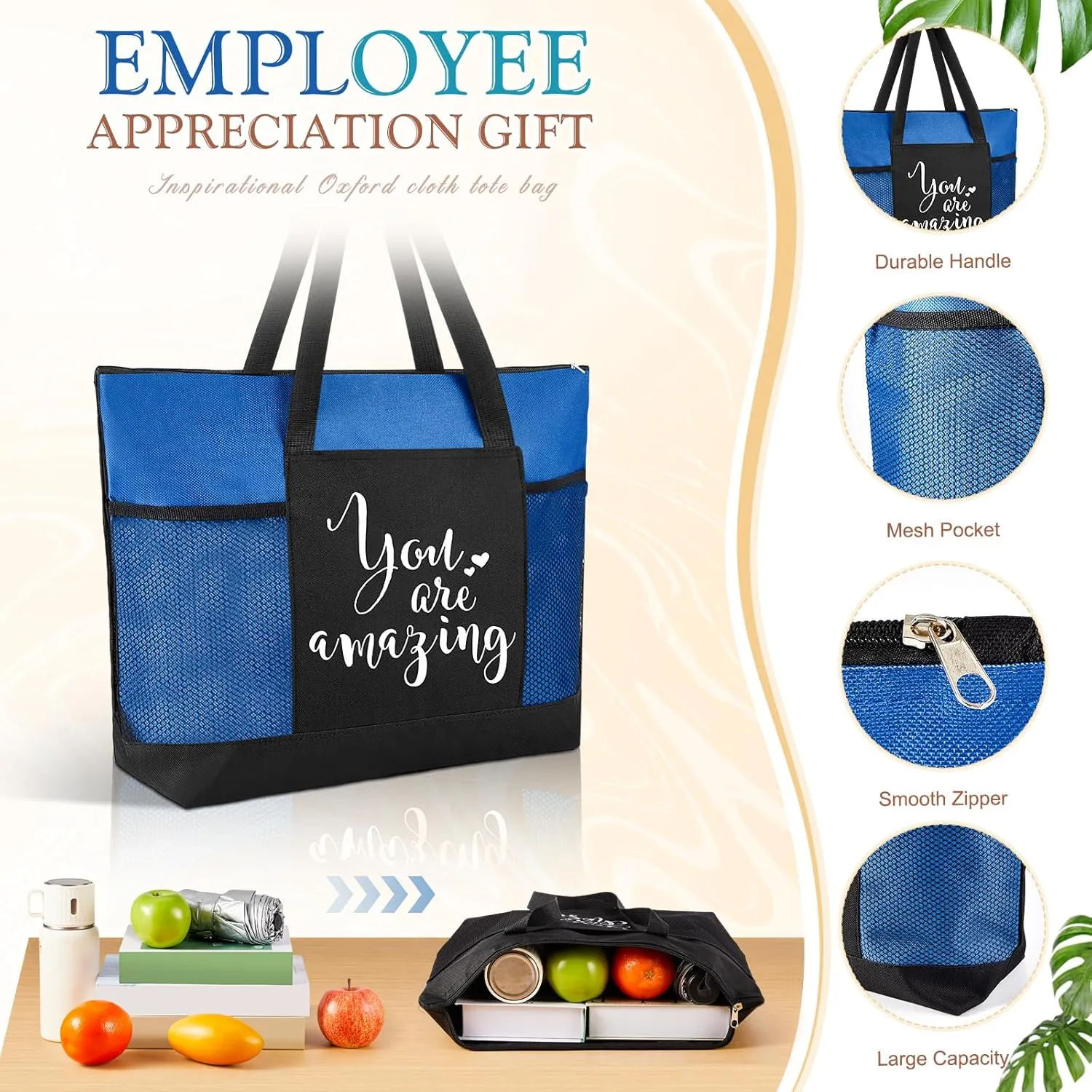 Thank You Tote Bags Bulk Employee Appreciation Gifts for Women Nurse Teacher Team Group