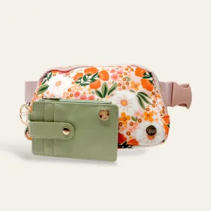 The Darling Effect - All You Need Belt Bag   Wallet - Sweet Meadow Print