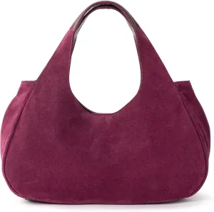 The Sak Rylan Medium Satchel in Leather, Double Handles & Removable Crossbody Strap