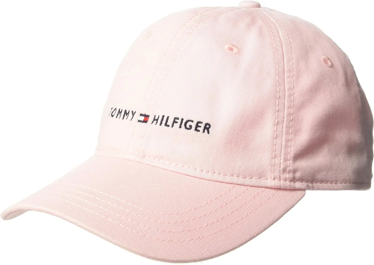 Tommy Hilfiger Men's Cotton Logo Adjustable Baseball Cap