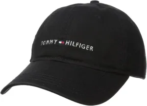 Tommy Hilfiger Men's Cotton Logo Adjustable Baseball Cap