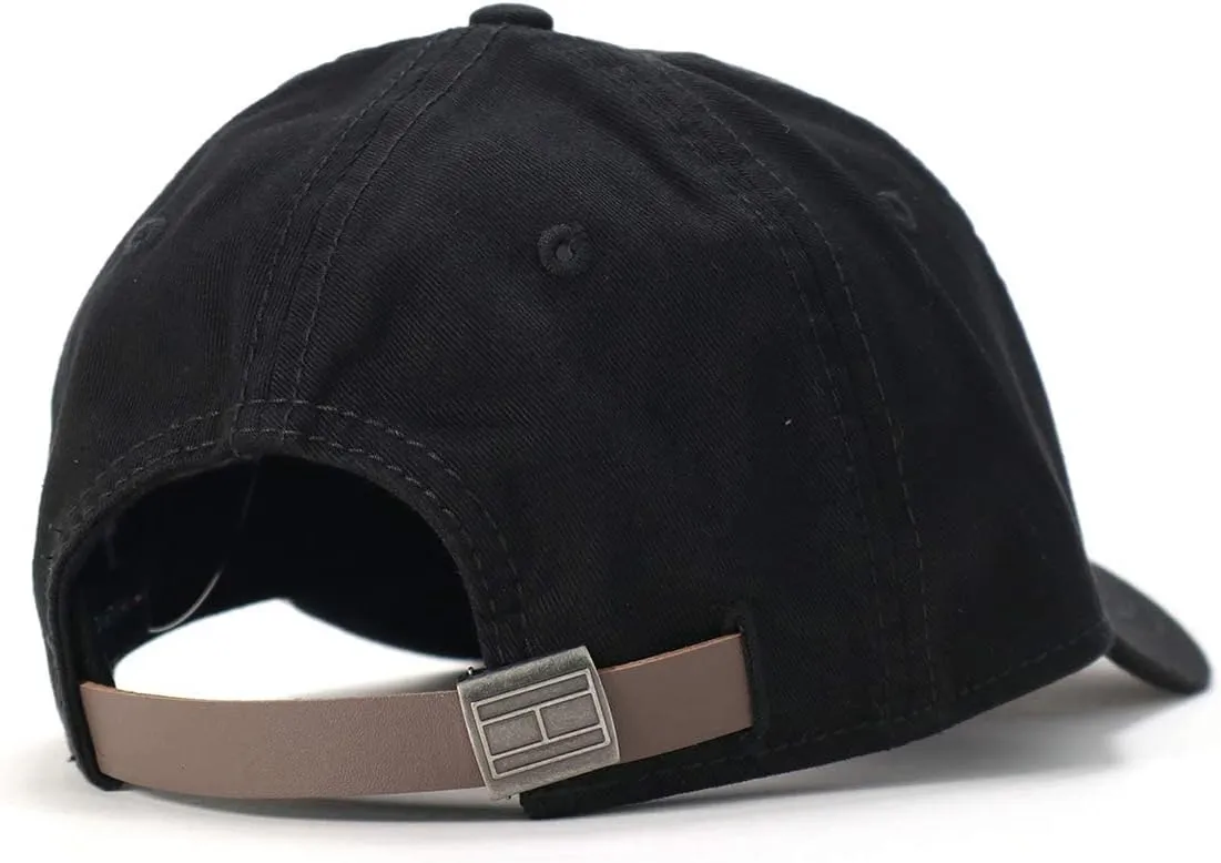 Tommy Hilfiger Men's Cotton Logo Adjustable Baseball Cap