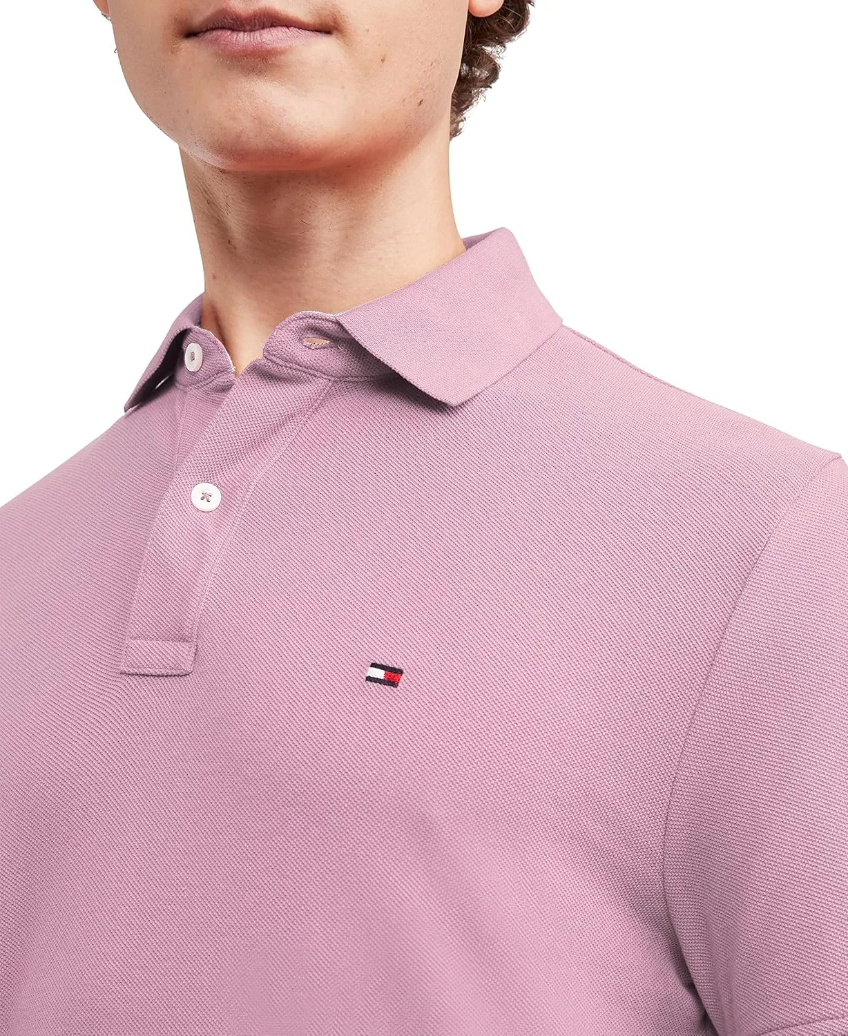 Tommy Hilfiger Men's Short Sleeve Cotton Pique Polo Shirt in Regular Fit