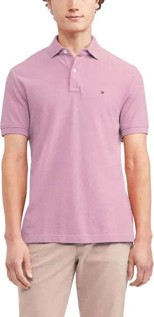 Tommy Hilfiger Men's Short Sleeve Cotton Pique Polo Shirt in Regular Fit