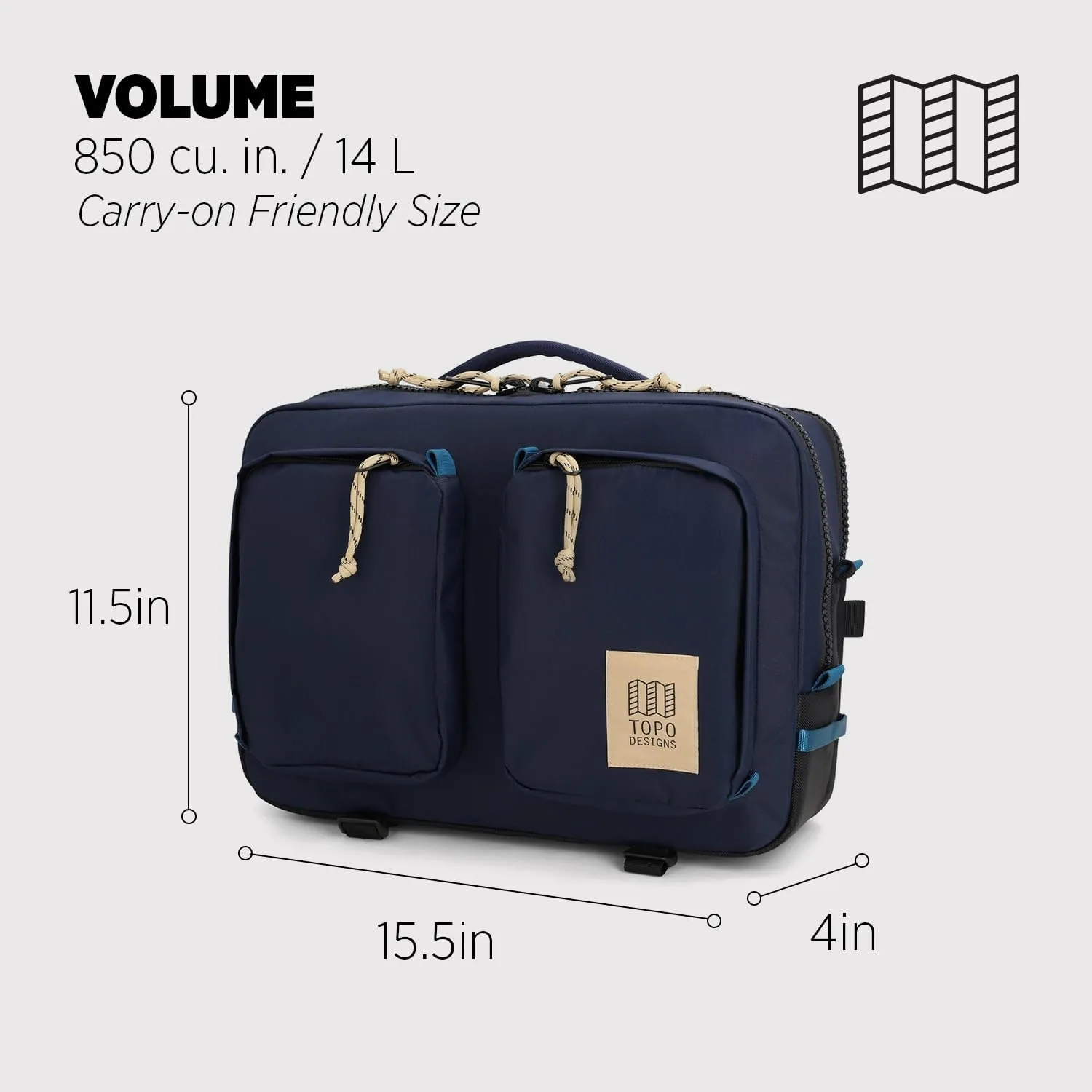 Topo Designs Global Briefcase