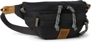 Topo Designs Mountain Waist Pack, Hip Bag, 100% Recycled Nylon Construction, 2L capacity, YKK Zips