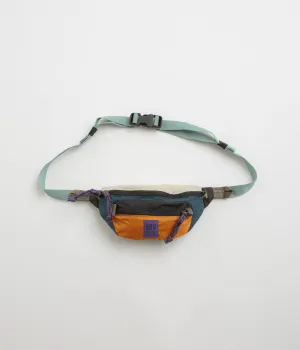 Topo Designs Mountain Waist Pack - Pond Blue / Spice