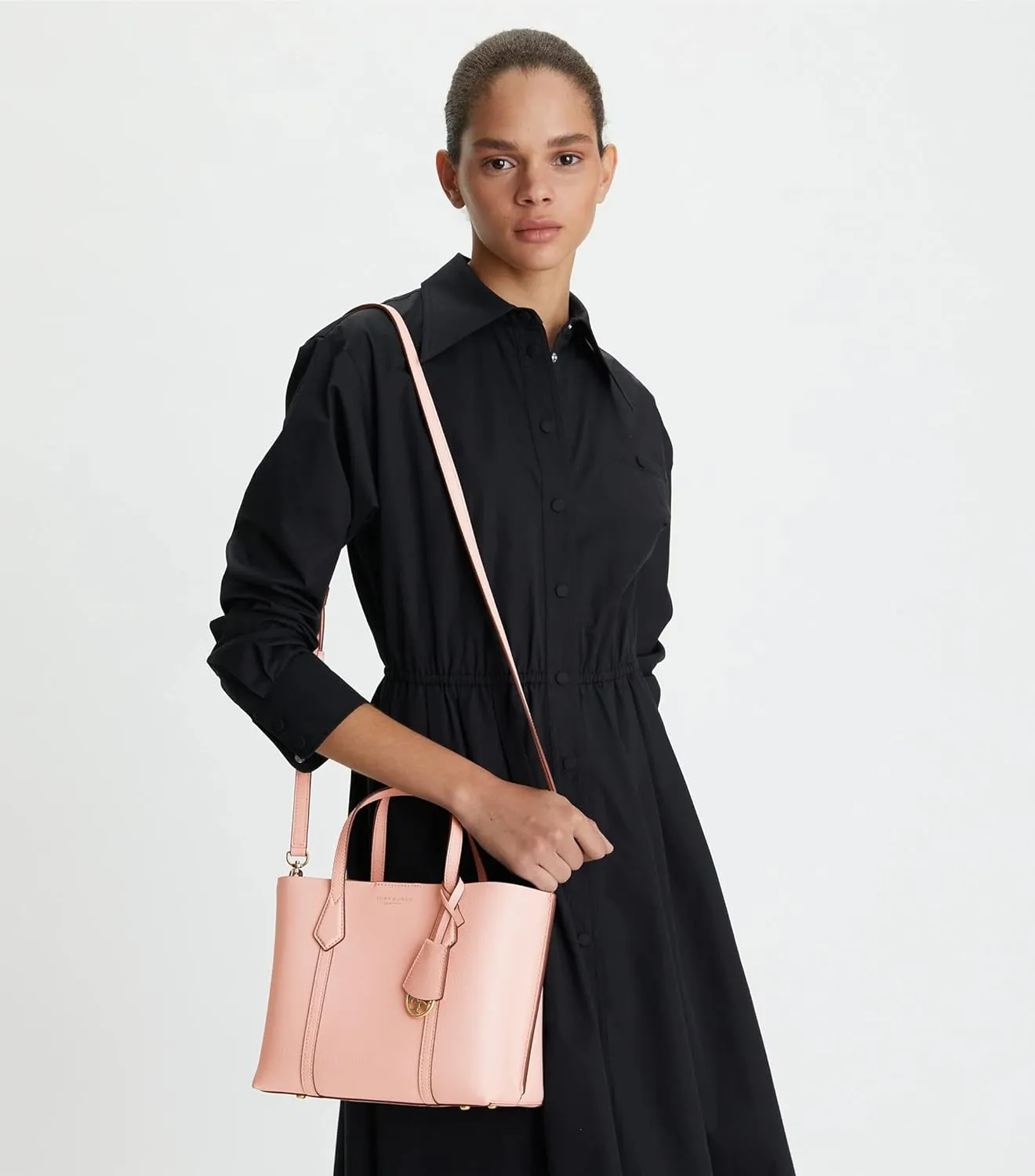 Tory Burch Women's Perry Small Triple Compartment Tote