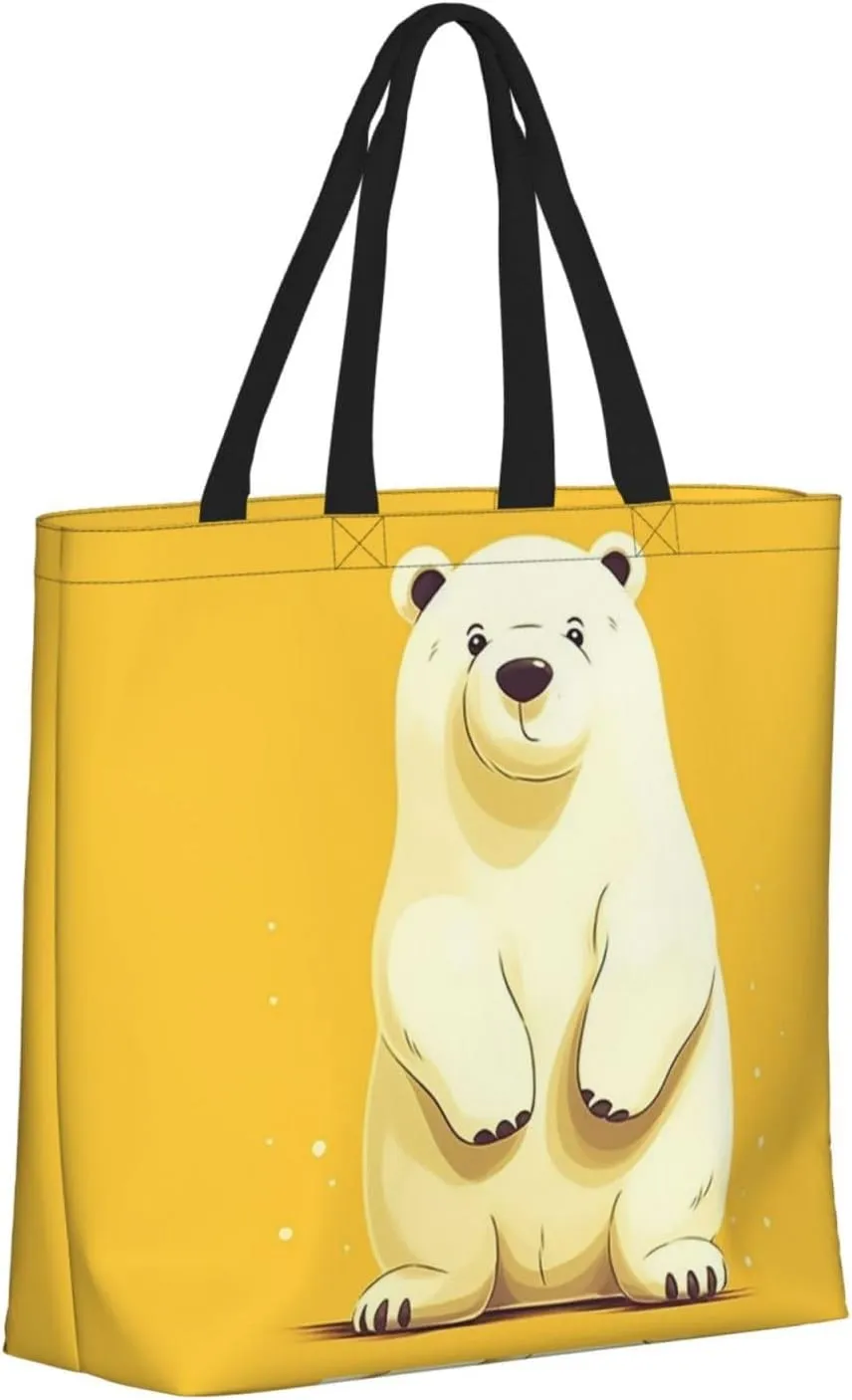 Tote Bag for Women Carefully Spelled with Love Shoulder Bag with Zipper Handbag Large Capacity Reusable Grocery Bag