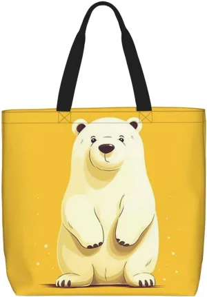 Tote Bag for Women Carefully Spelled with Love Shoulder Bag with Zipper Handbag Large Capacity Reusable Grocery Bag