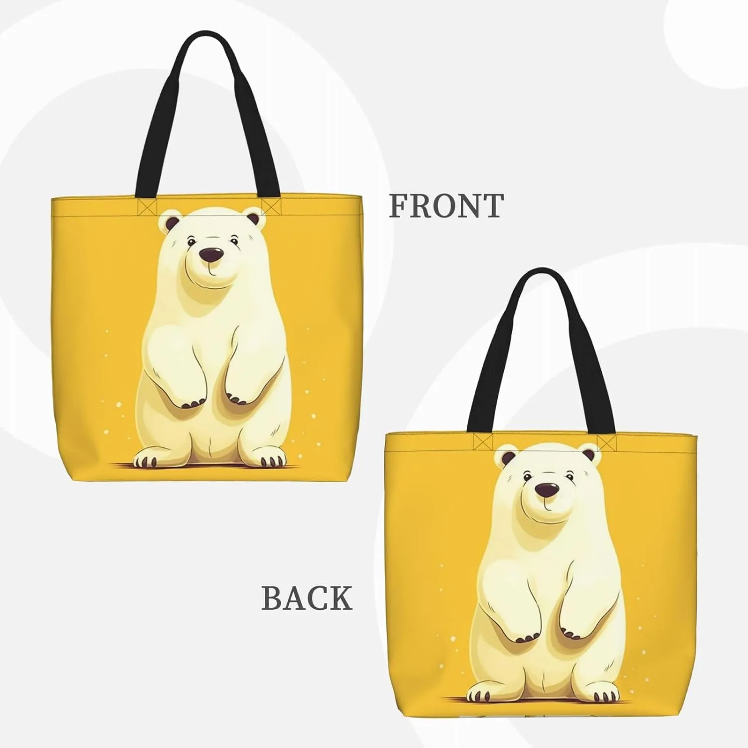 Tote Bag for Women Carefully Spelled with Love Shoulder Bag with Zipper Handbag Large Capacity Reusable Grocery Bag