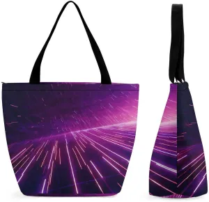 Tote Bag for Women Grocery Bag Rabbit Holding Heart Foldable Shopping Bags Reusable Large Tote Bag