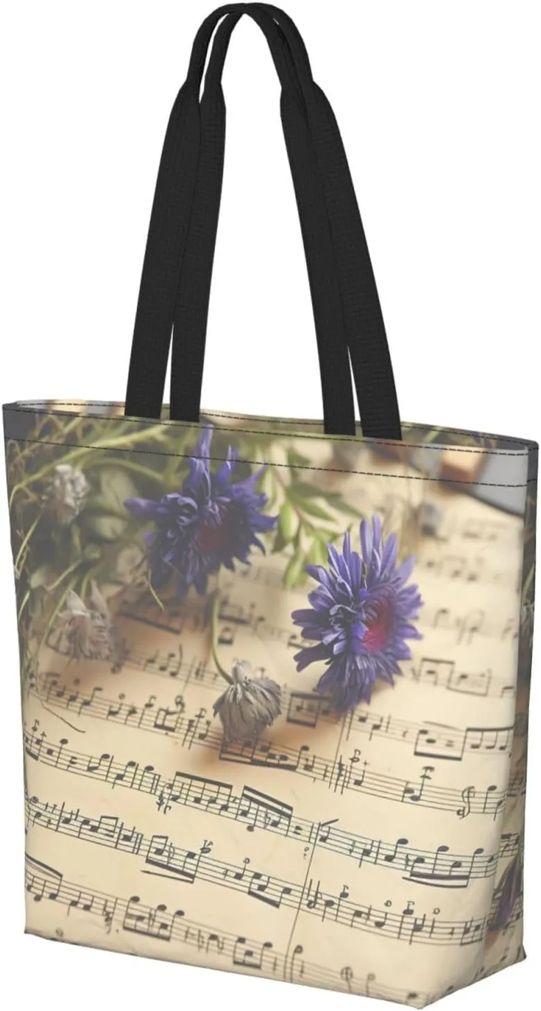 Tote Bag for Women Grocery Bag Reusable Shopping Bag Paint colors Handbag Foldable Shoulder Bag