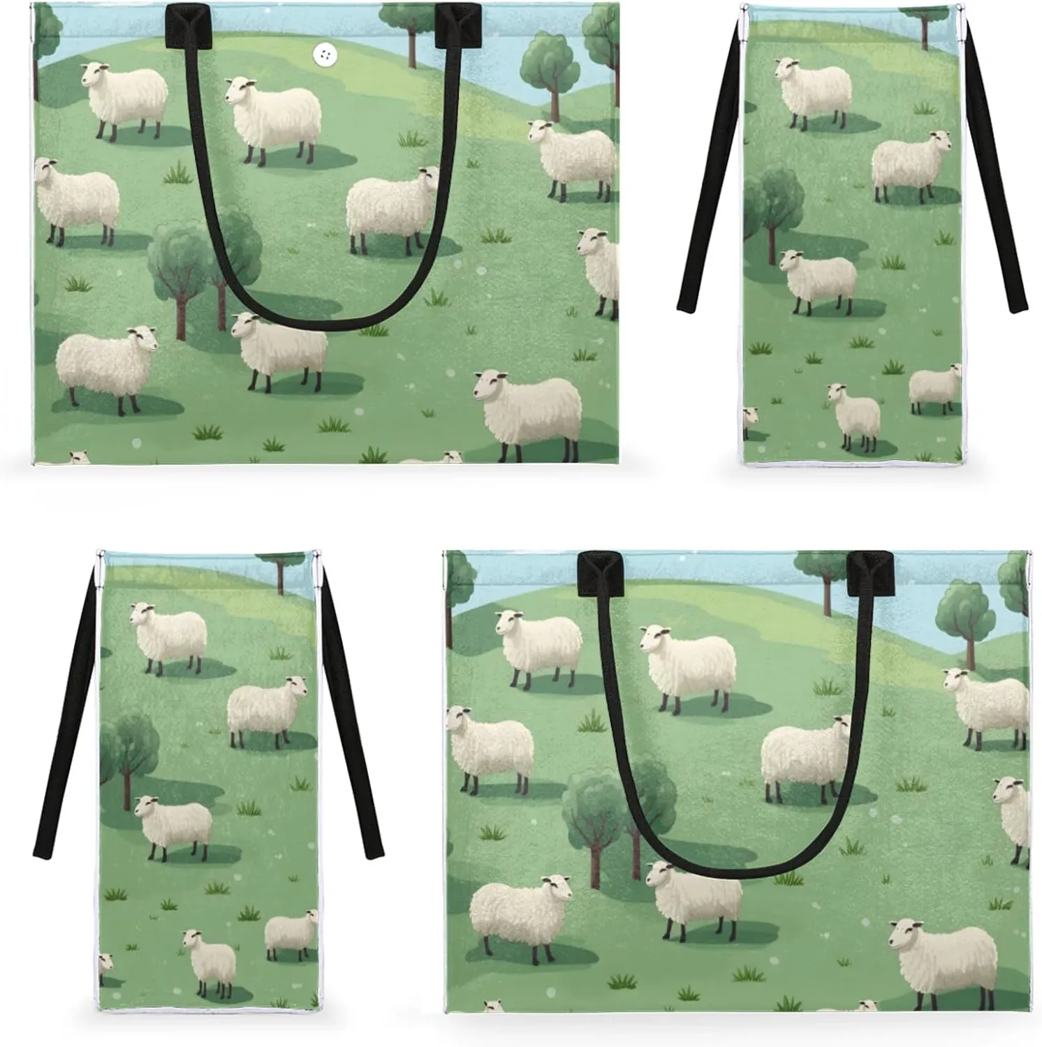 Tote Bag for Women Reusable Canvas Shoulder Bag