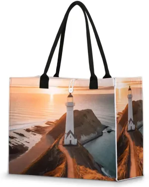 Tote Bag for Women Reusable Canvas Shoulder Bag
