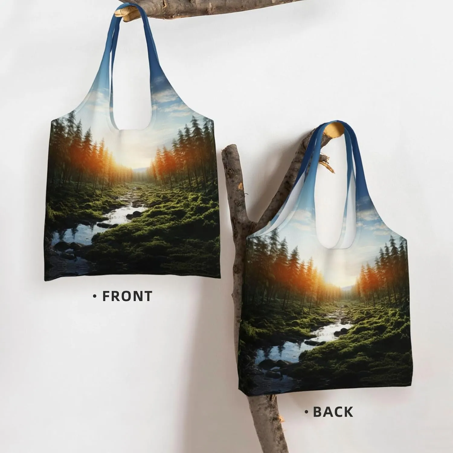 Tote Bag for Women Reusable Grocery Bag Canvas Shopping Bag Math question Handbag Foldable Shoulder Bag