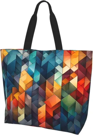 Tote Bag for Women Reusable Grocery Bag Shopping Bag Dalmatian Tote Bags Handbag Foldable Shoulder Bag